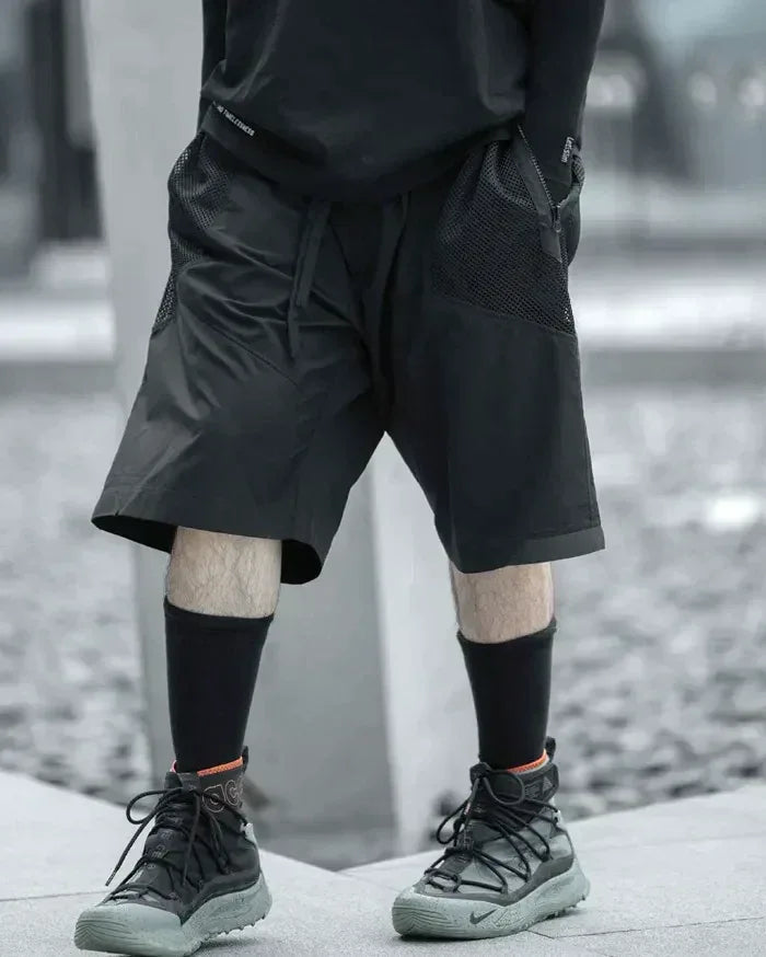 Chic Summer Vibes Shorts - techwear-core - Chic Summer Vibes Techwear Shorts for Comfort