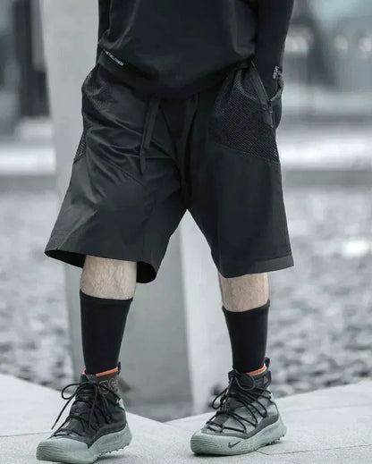 Chic Summer Vibes Shorts - techwear-core - Chic Summer Vibes Techwear Shorts for Comfort