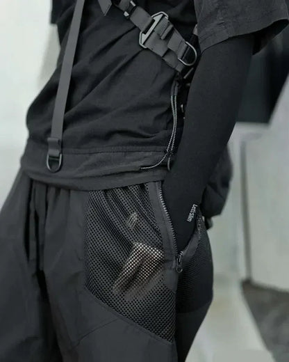 Chic Summer Vibes Shorts -  urban style - Chic Summer Vibes Techwear Shorts for Comfort