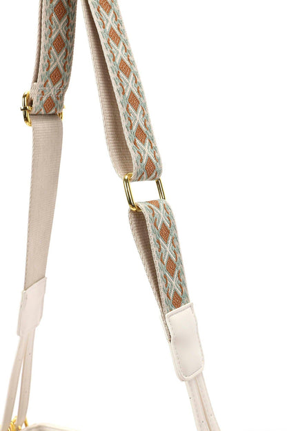 Chic Sunflower Embroidered Bag - bohemian-inspired bag - Chic Sunflower Embroidered Crossbody Bag