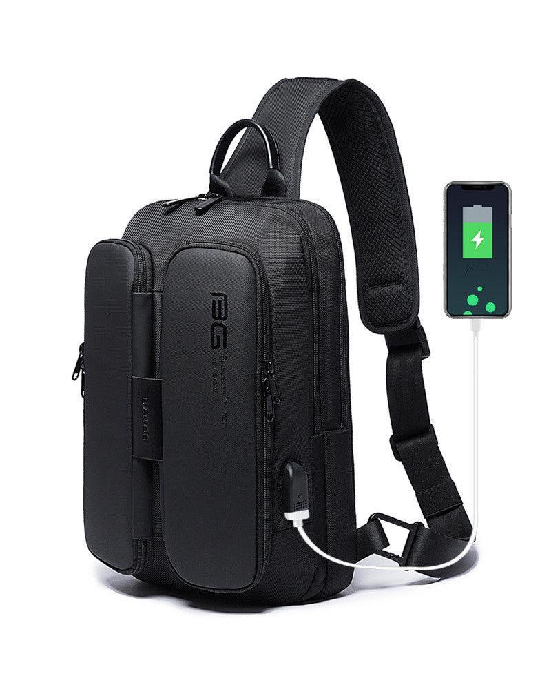 Chic Tech Sling Bag - chic tech sling bag - Versatile Chic Tech Sling Bag with USB Port