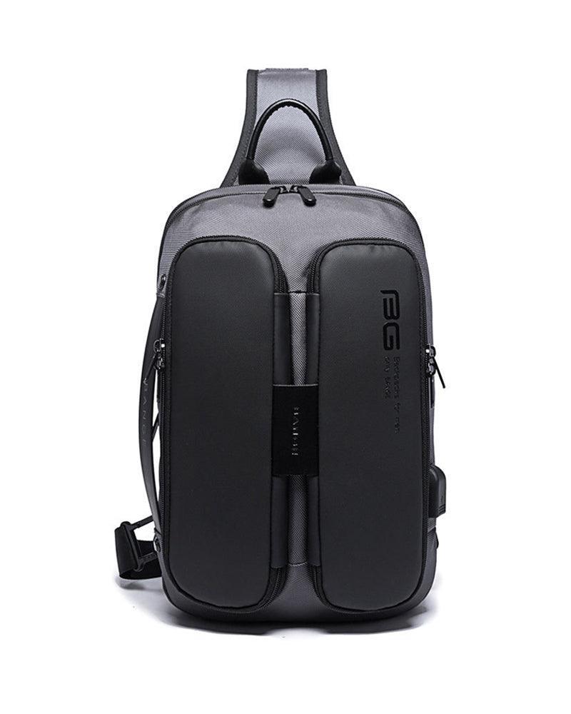 Chic Tech Sling Bag -  explosion-proof zipper - Versatile Chic Tech Sling Bag with USB Port