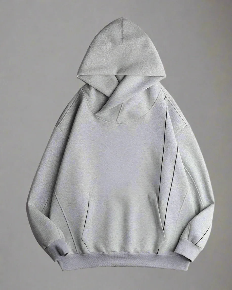 Chic Turtleneck Hoodie for Everyone -  comfortable - Chic Turtleneck Hoodie for Urban Style