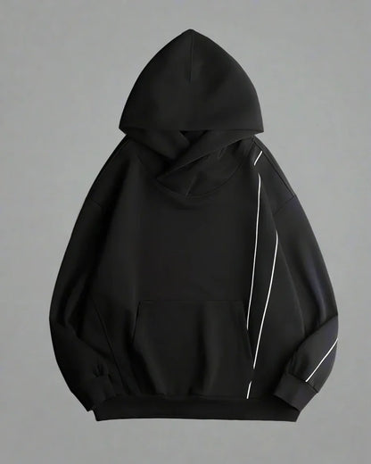 Chic Turtleneck Hoodie for Everyone - turtleneck - Chic Turtleneck Hoodie for Urban Style