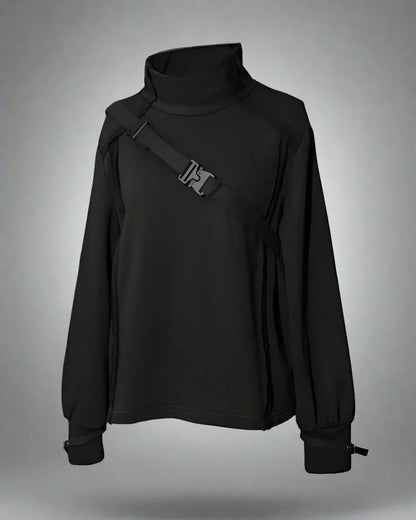 Chic Unisex Dark Apparel Set -  dark clothing - Stylish Unisex Dark Apparel Set for Everyday Wear