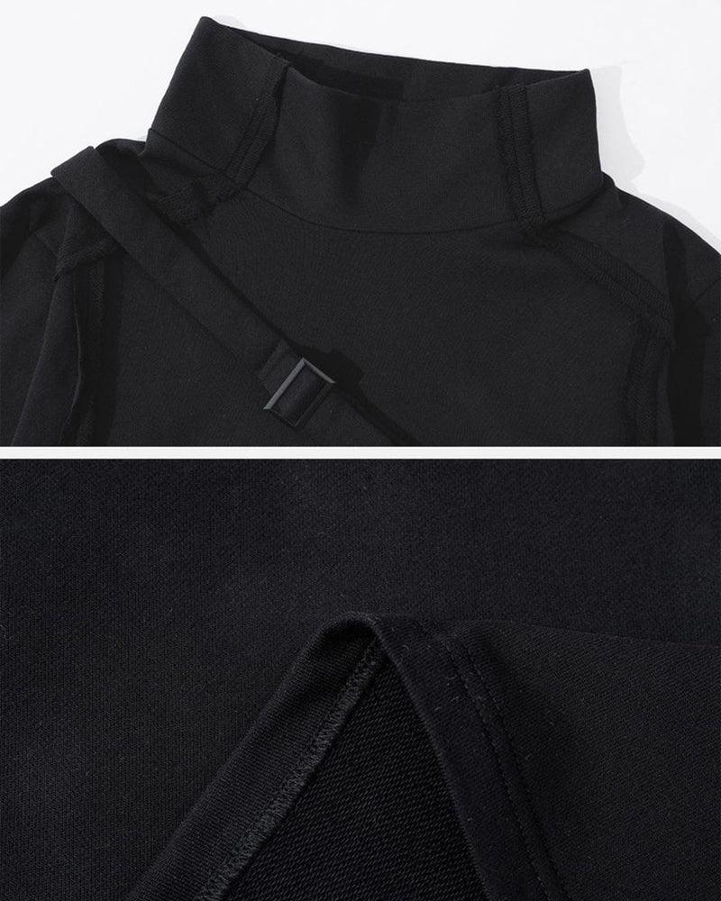 Chic Unisex Dark Apparel Set - three-piece outfit - Stylish Unisex Dark Apparel Set for Everyday Wear