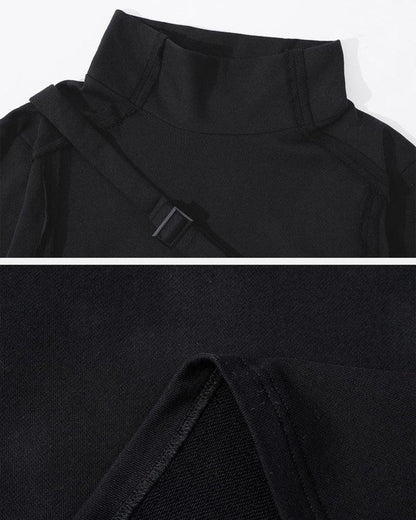 Chic Unisex Dark Apparel Set - three-piece outfit - Stylish Unisex Dark Apparel Set for Everyday Wear