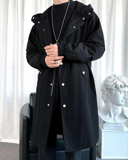 Chic Urban Long Coat -  durable fashion jacket - Chic Urban Long Coat for All Seasons