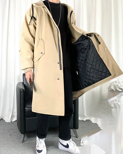 Chic Urban Long Coat -  long coat - Chic Urban Long Coat for All Seasons