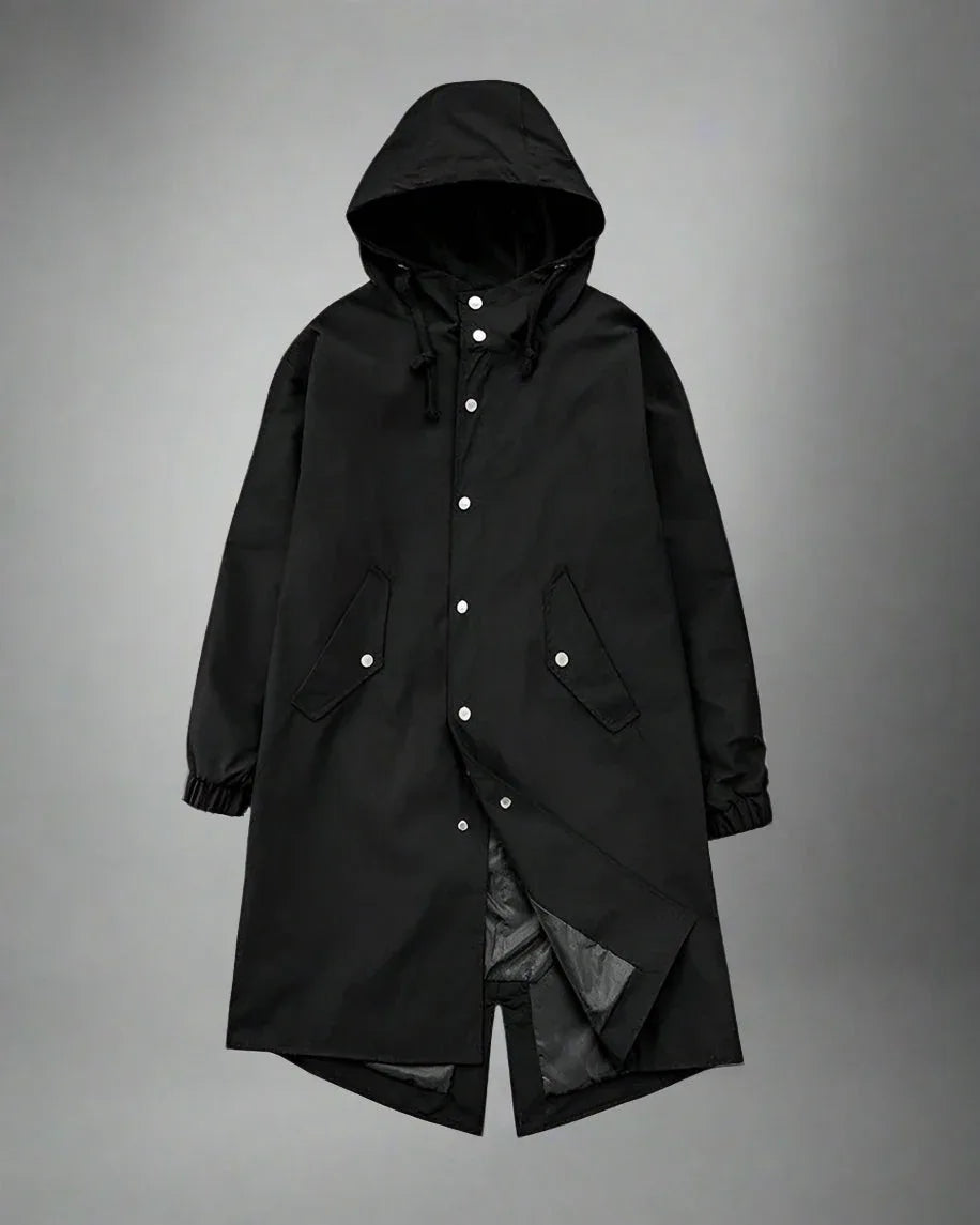 Chic Urban Long Coat -  urban jacket - Chic Urban Long Coat for All Seasons