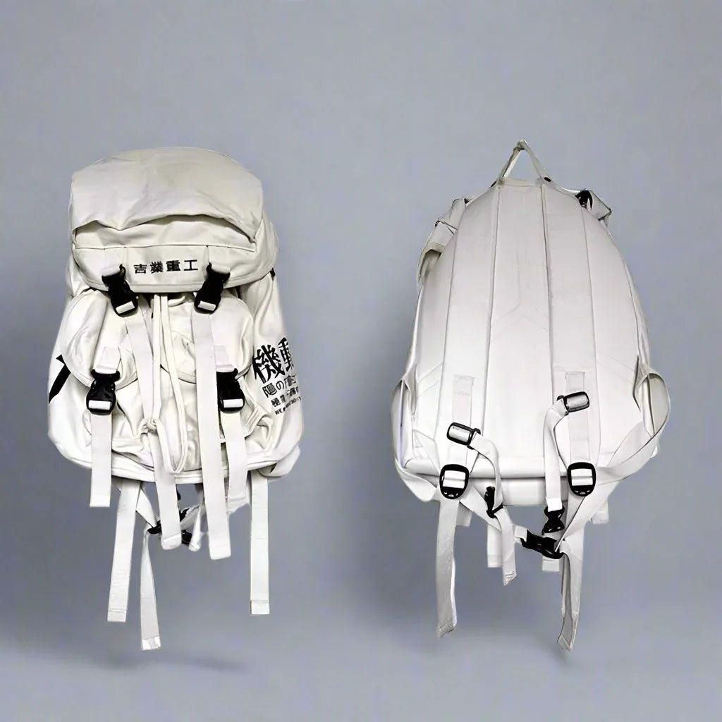 Chic Urban Street Backpack -  urban style - Stylish Urban Street Backpack for Everyday Use