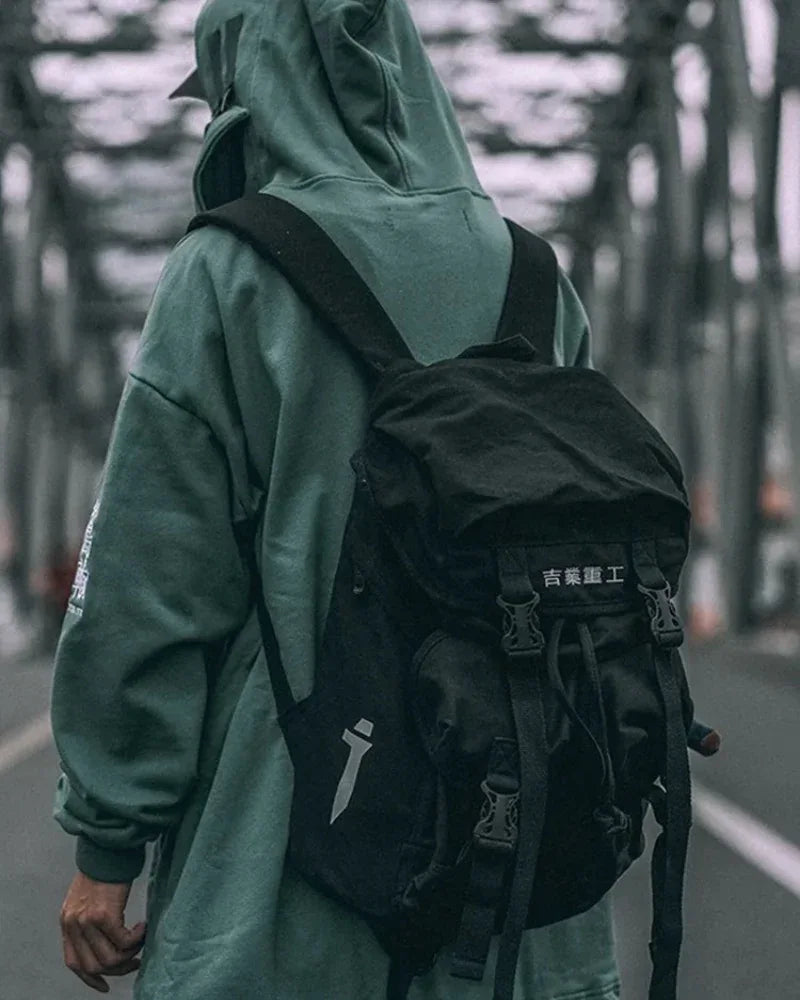 Chic Urban Street Backpack -  durable urban backpack - Stylish Urban Street Backpack for Everyday Use