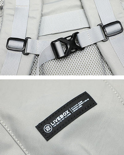 Chic Urban Techwear Backpack - Japanese streetwear backpack - Stylish Waterproof Techwear Backpack
