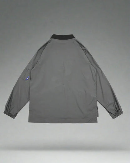 Chic Utility Kimono Coat -  gray coat - Stylish Gray Utility Kimono Coat for Everyday Wear