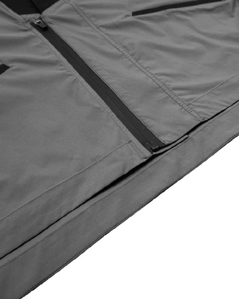 Chic Utility Kimono Coat - stylish kimono coat - Stylish Gray Utility Kimono Coat for Everyday Wear