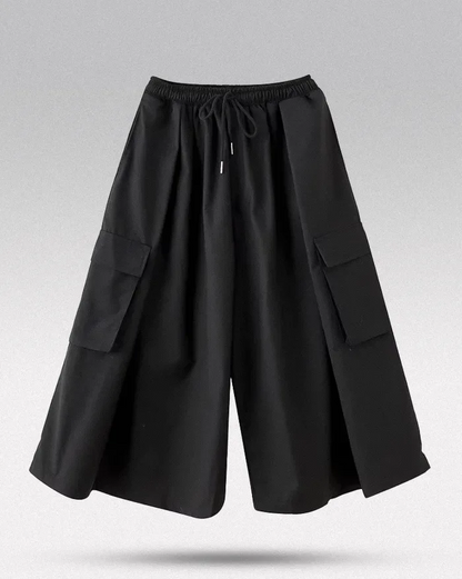 Chic Wide Leg Cargo Pants - wide leg silhouette - Chic Wide Leg Cargo Pants for Stylish Comfort