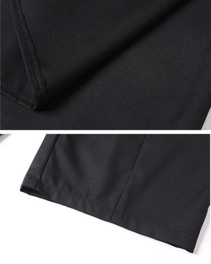 Chic Wide-Leg Tech Trousers - techwear pants - Chic Wide-Leg Tech Trousers for Urban Style