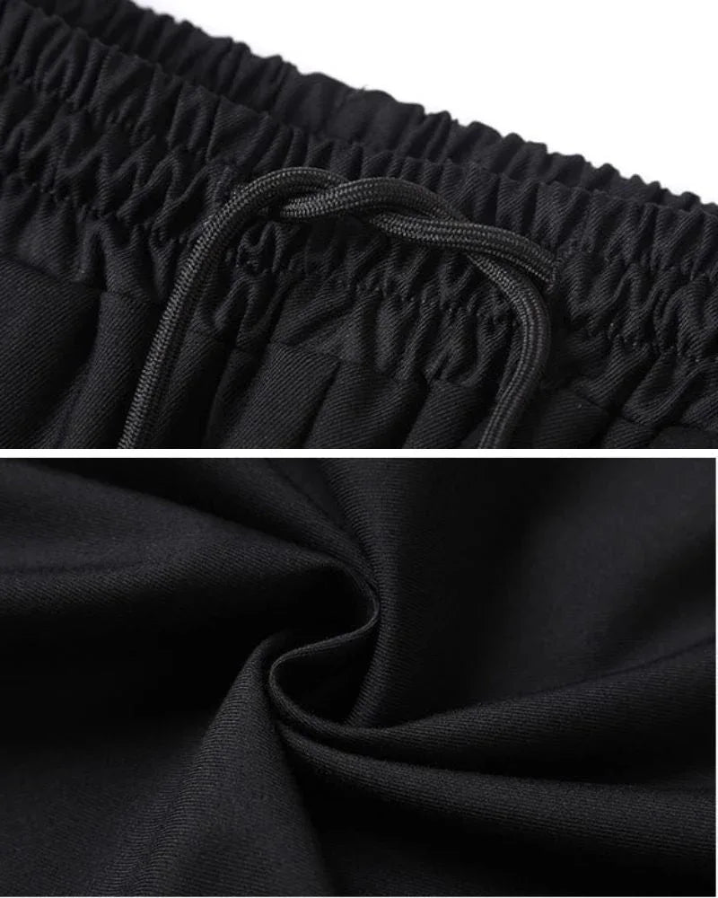 Chic Wide-Leg Tech Trousers -  urban wear - Chic Wide-Leg Tech Trousers for Urban Style