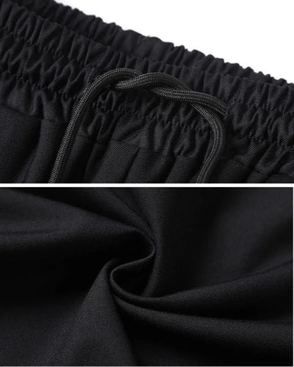 Chic Wide-Leg Tech Trousers -  urban wear - Chic Wide-Leg Tech Trousers for Urban Style