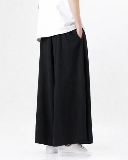 Chic Wide-Leg Trousers -  casual wear - Chic Wide-Leg Trousers for Effortless Style