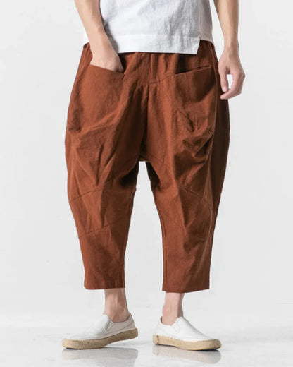 Chic Wide-Leg Urban Trousers -  modern style pants - Chic Wide-Leg Urban Trousers for All-Day Wear