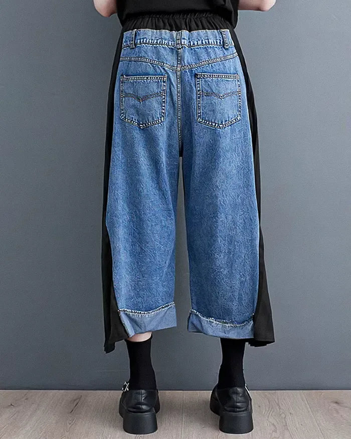 Chic Wide Leg Women's Jeans -  chic jeans - Chic Wide Leg Women's Jeans for Stylish Comfort