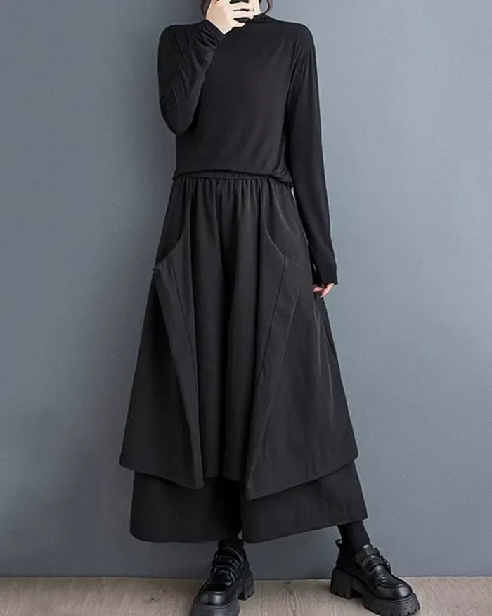 Chic Wide-Leg Women's Pants -  chic pants - Chic Wide-Leg Women's Pants for Effortless Style