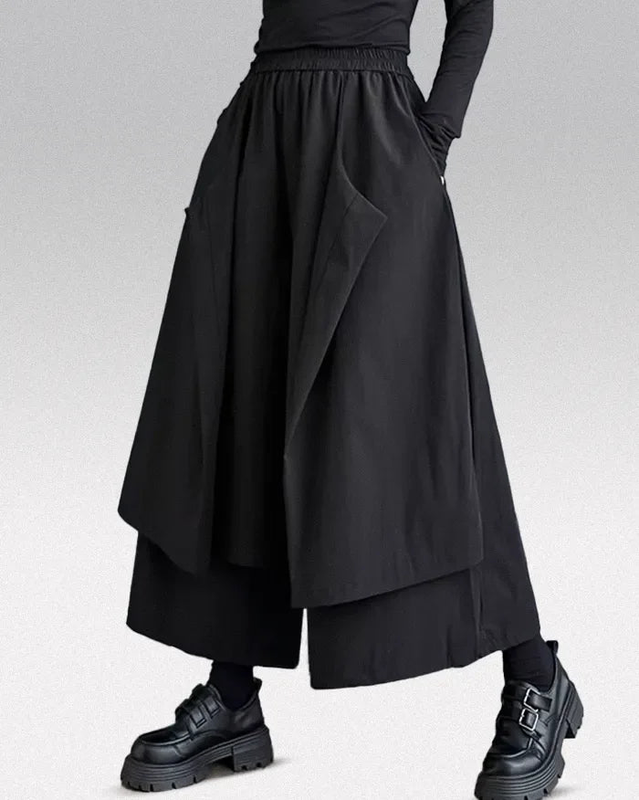 Chic Wide-Leg Women's Pants - elegant wide-leg pants - Chic Wide-Leg Women's Pants for Effortless Style