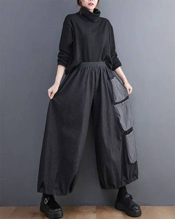 Chic Women's Hakama Pants -  modern style - Stylish Women's Hakama Pants for Modern Looks