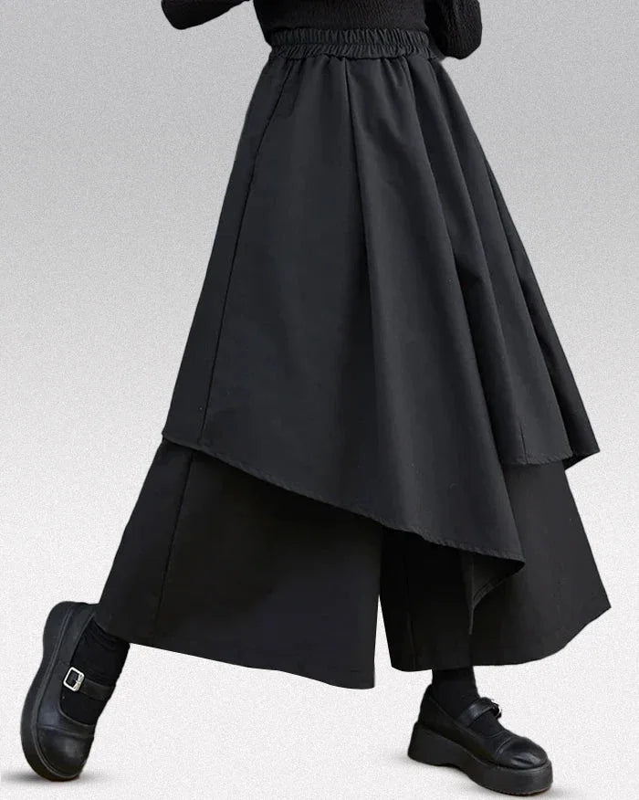 Chic Women's Hakama Pants - hakama pants - Chic Women's Hakama Pants for Stylish Comfort