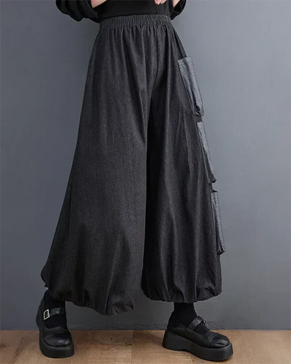 Chic Women's Hakama Pants -  traditional japanese pants - Stylish Women's Hakama Pants for Modern Looks