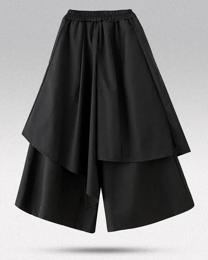 Chic Women's Hakama Pants - polyester hakama pants - Chic Women's Hakama Pants for Stylish Comfort