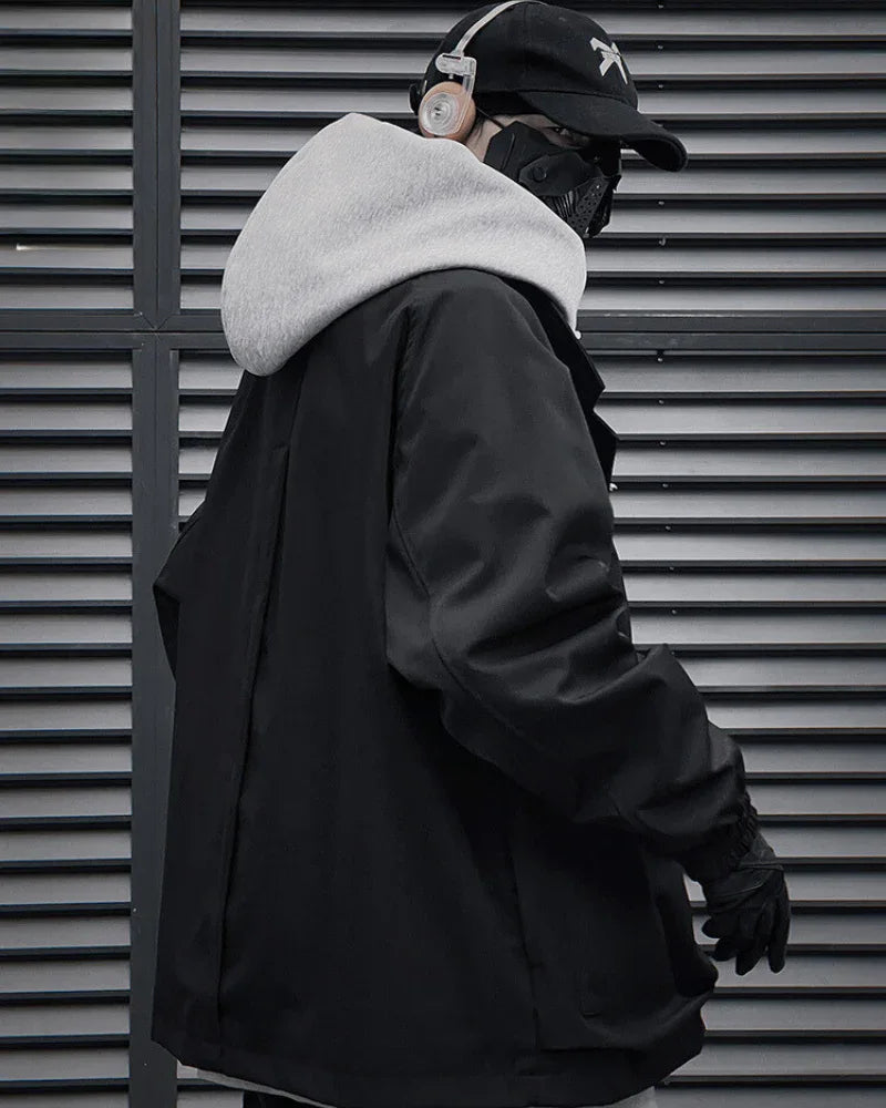 Chic Zip-Up Unisex Jacket -  modern aesthetic jacket - Chic Zip-Up Unisex Jacket for Everyday Wear