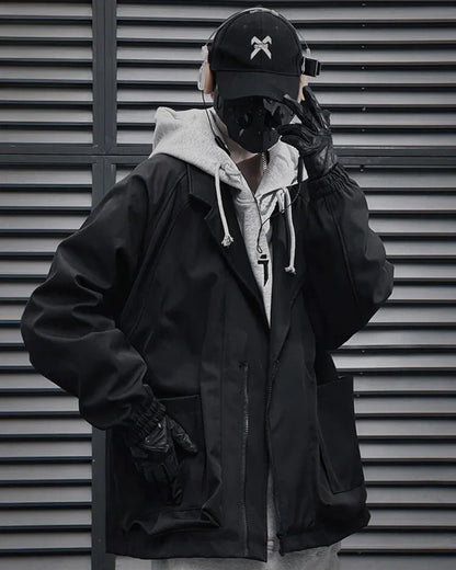 Chic Zip-Up Unisex Jacket - zip-up jacket - Chic Zip-Up Unisex Jacket for Everyday Wear