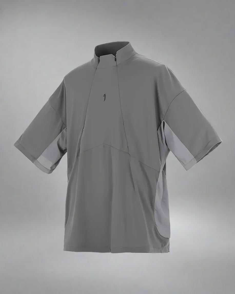 Chic Zippered Collar Top - zippered top - Chic Zippered Collar Top for Versatile Style
