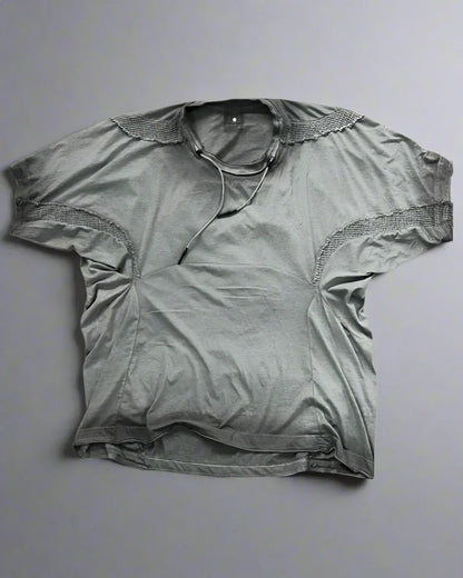 Chill Breeze Quick-Dry Top - stylish cotton top - Chill Breeze Quick-Dry Cotton Top in Gray