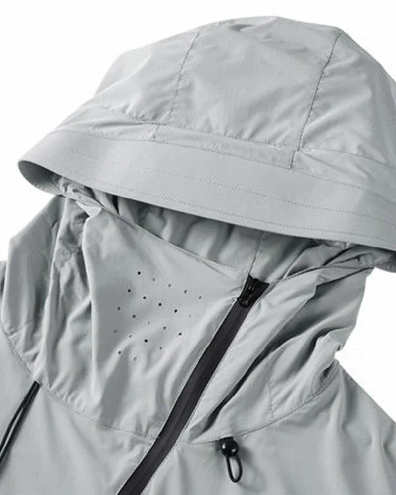 ChillShield Sun Protection Jacket -  comfortable outdoor wear - ChillShield Sun Protection Jacket in Gray