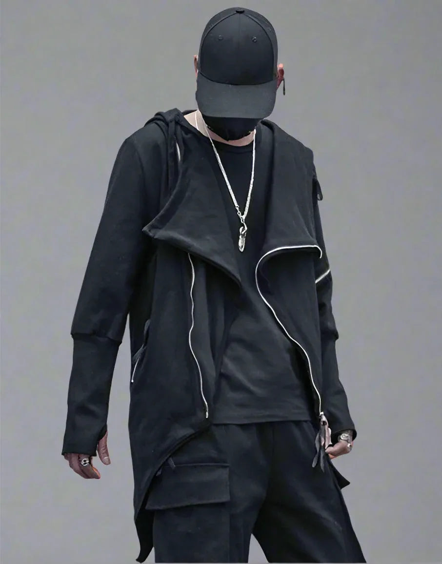 City Camouflage Hooded Jacket -  comfortable urban jacket - City Camouflage Hooded Jacket for Everyday Style
