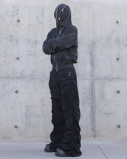 City Chic Masked Hoodie -  streetwear - Masked Hoodie for Urban Style Enthusiasts
