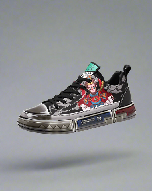 City Chic Techwear Sneakers - sneakers inspired by mythology - Stylish Techwear Sneakers for Everyday Comfort