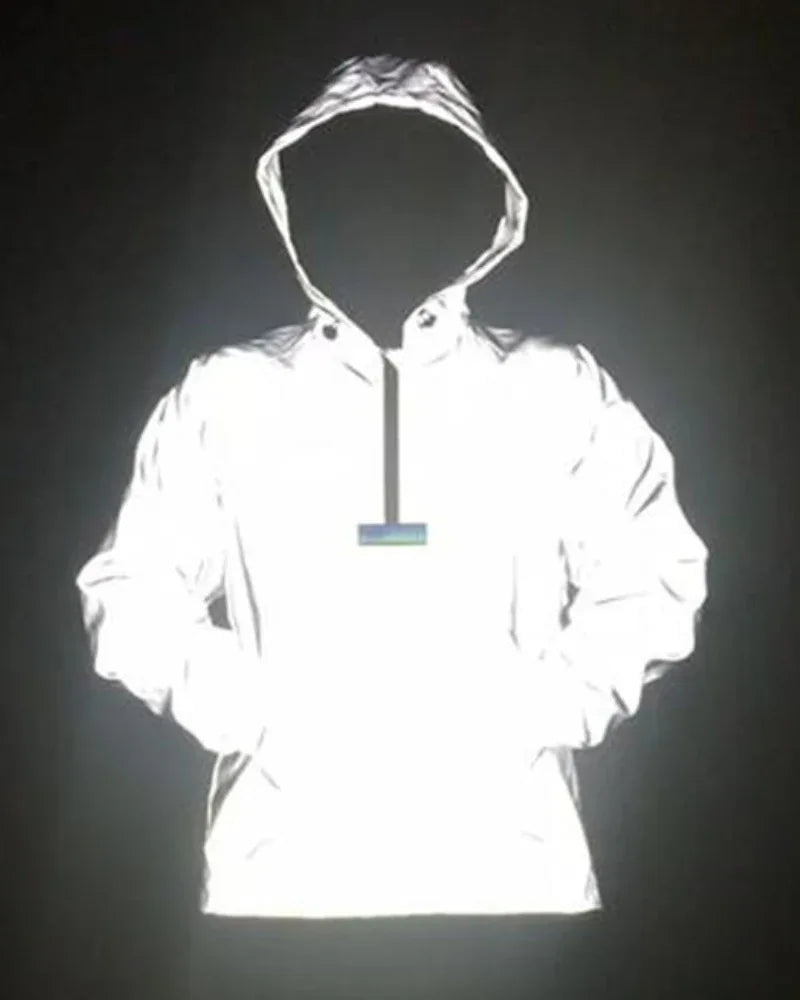 City Glow Tech Jacket - reflective jacket - Urban Reflective Tech Jacket for Style and Comfort