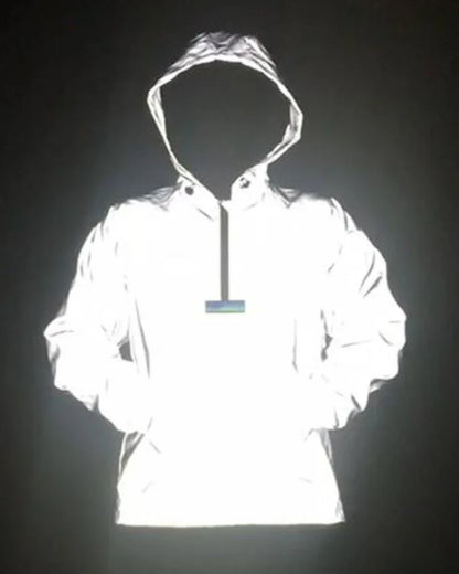 City Glow Tech Jacket - reflective jacket - Urban Reflective Tech Jacket for Style and Comfort