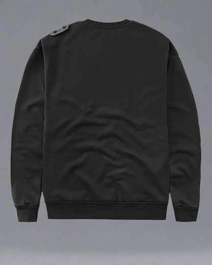 City Ready Layered Hoodie -  black hoodie - Layered Hoodie for Stylish Everyday Comfort