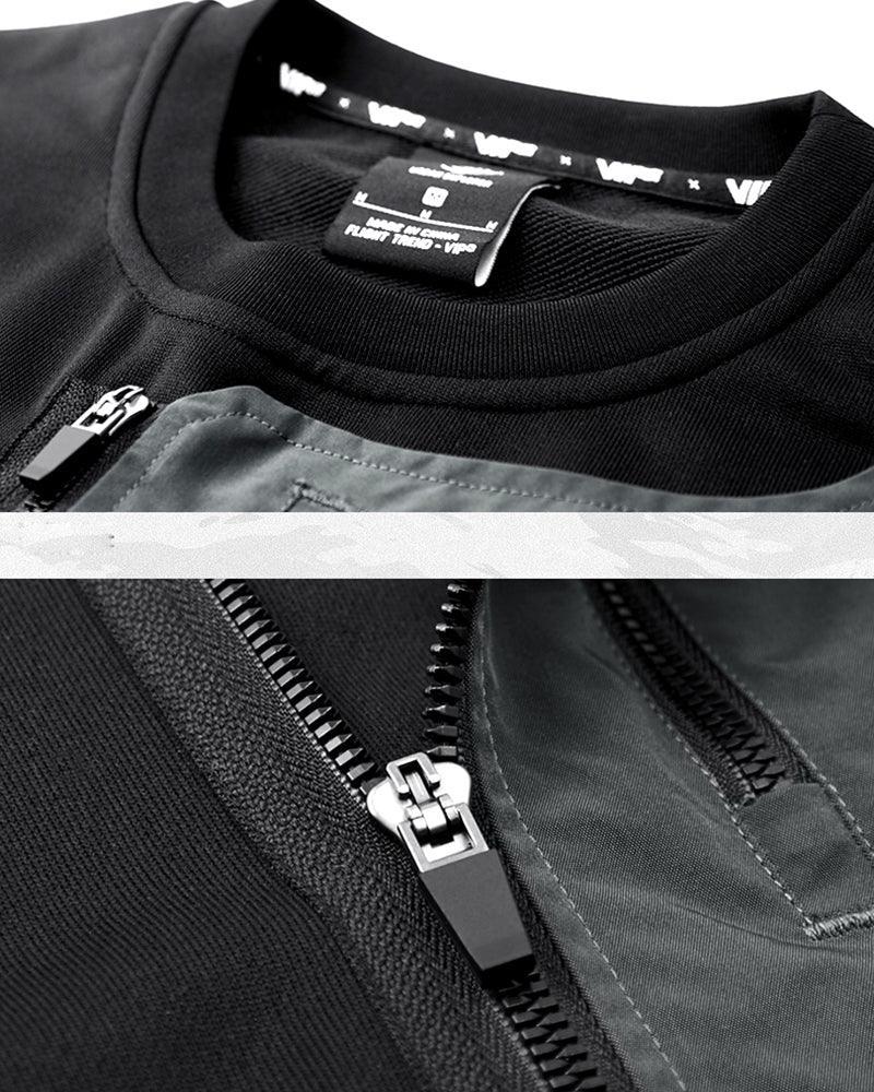 City Ready Layered Hoodie -  futuristic streetwear - Layered Hoodie for Stylish Everyday Comfort