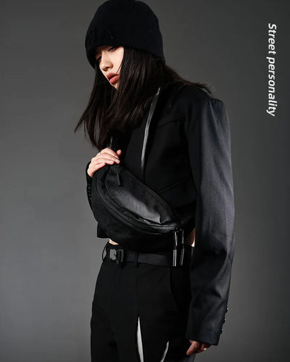 City-Ready Performance Sling -  nylon bag - Sling Bag for Streetwear & Techwear Enthusiasts