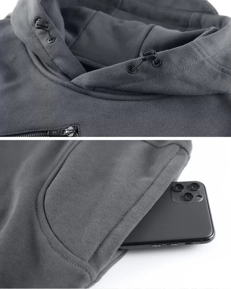 City Ready Tactical Hoodie -  urban fashion - Versatile Tactical Hoodie for Urban Adventures