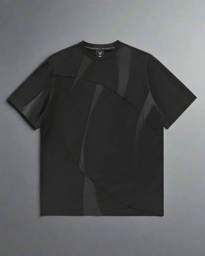City Style Geometric Tee - techwear-core - City Style Geometric Tee for Daily Wear