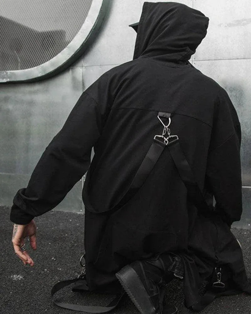 City Survival Long Jacket -  cyberpunk - Urban Techwear Long Jacket for Everyday Style