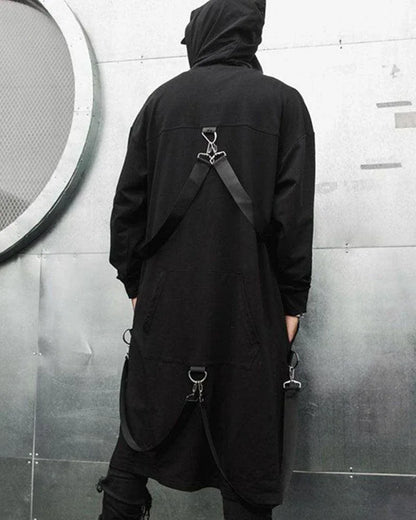 City Survival Long Jacket -  durable everyday wear - Urban Techwear Long Jacket for Everyday Style