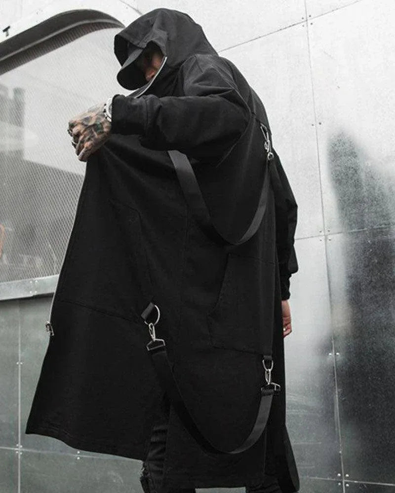 City Survival Long Jacket - techwear aesthetics - Urban Techwear Long Jacket for Everyday Style